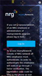 Mobile Screenshot of mynrgrewards.com